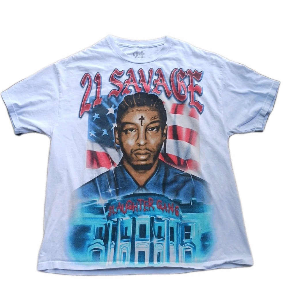 21 Savage American Dream Tour T-Shirt Extra Large